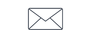 The image shows an envelope icon
