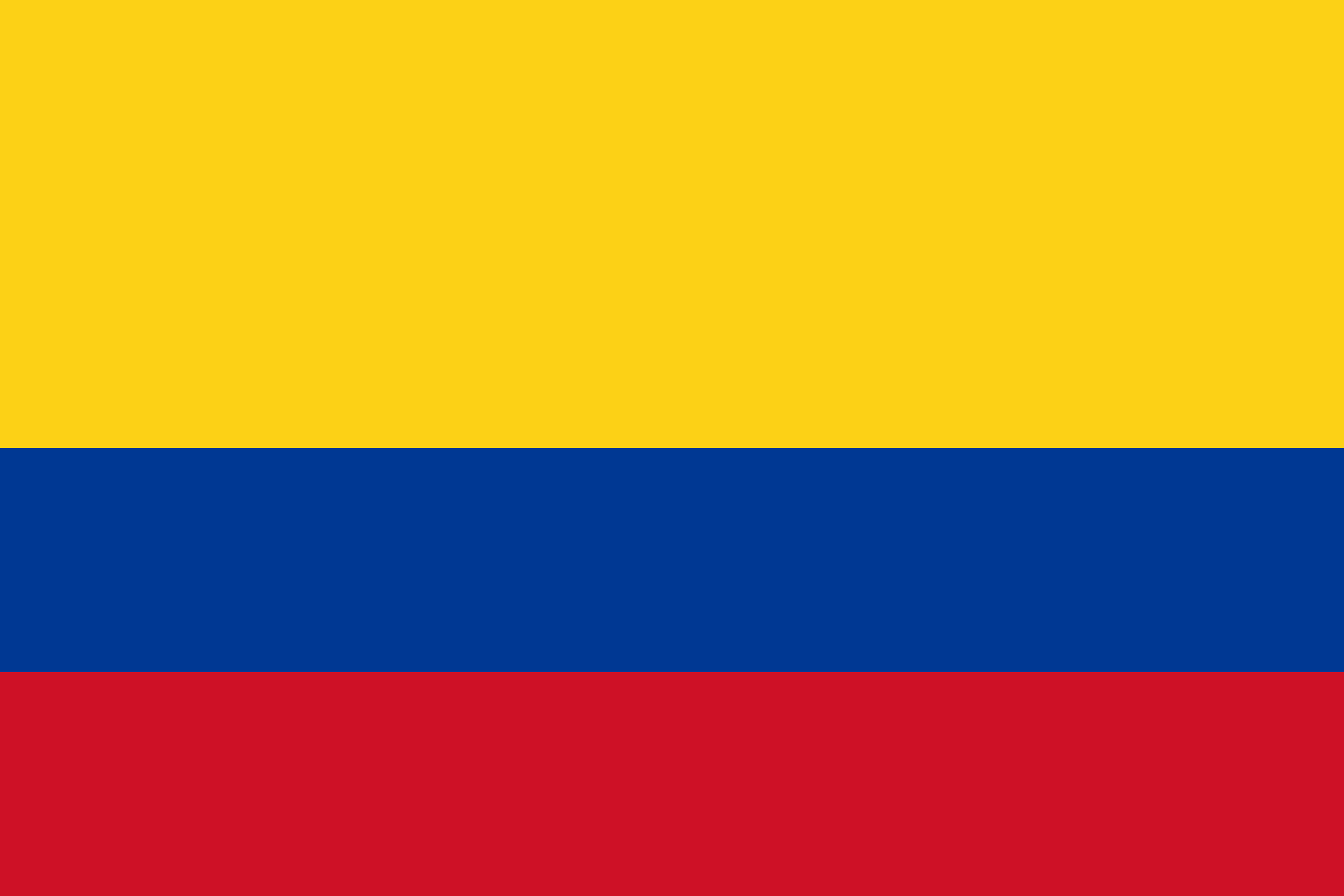 the image shows the colombian flag