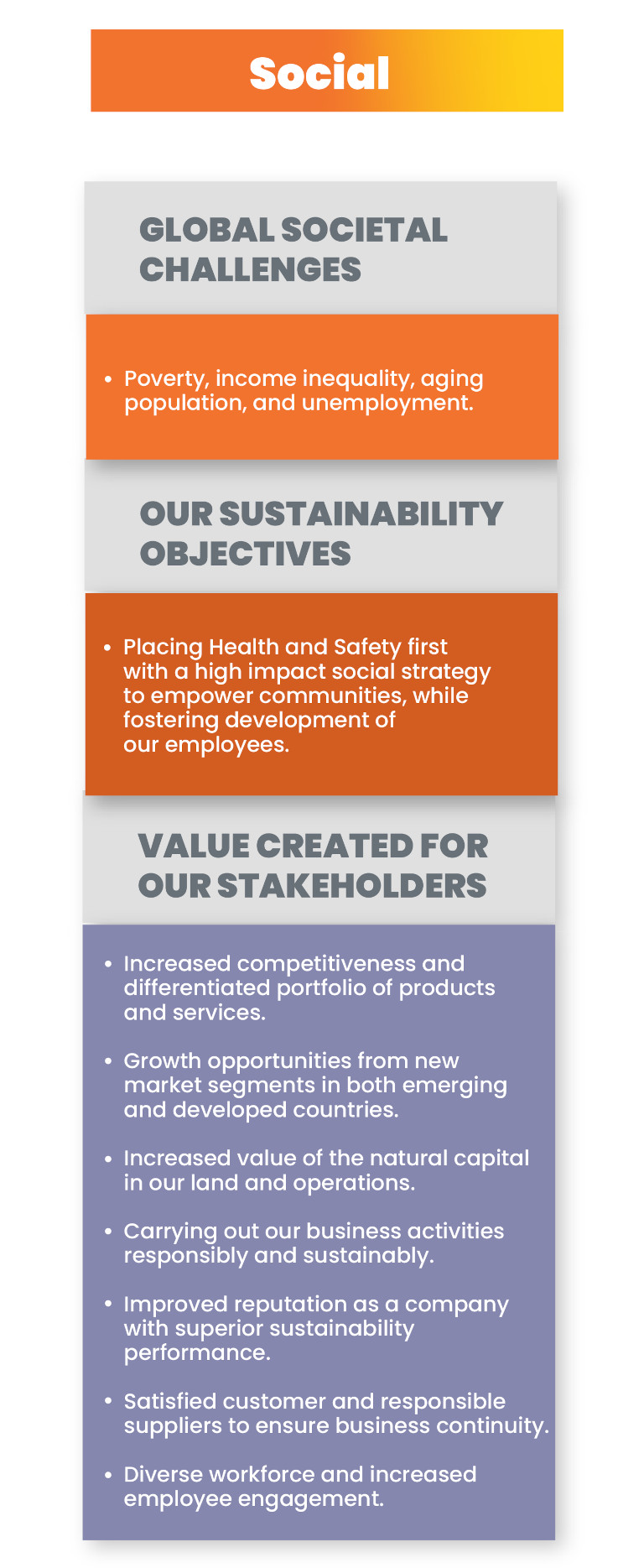 CEMEX Sustainability Model Social detail