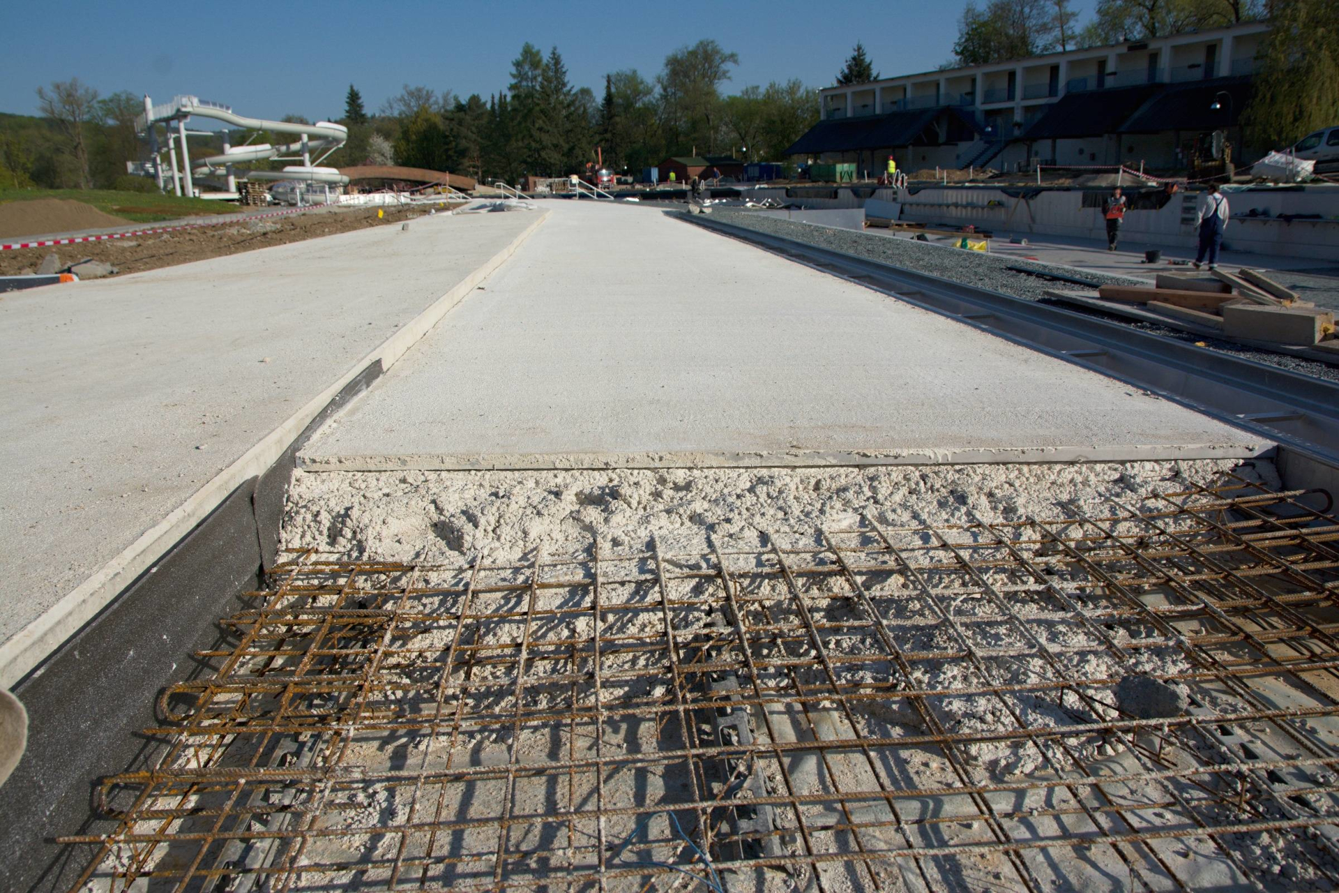 Cemex se podílel na rekonstrukci bazénů Riviéra v Brně.